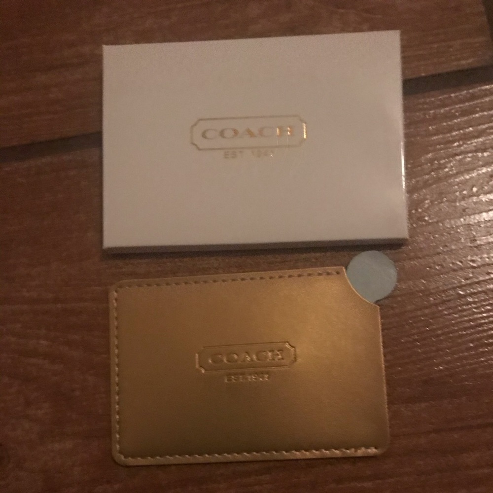 Coach compact mirror nib